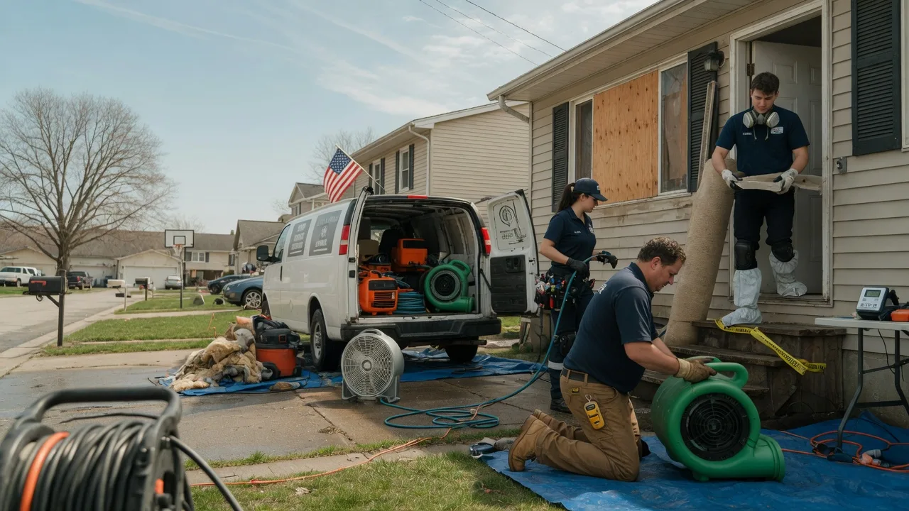 Water Damage Restoration in Glencoe, MN near me